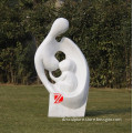 abstract mother and baby stone sculpture